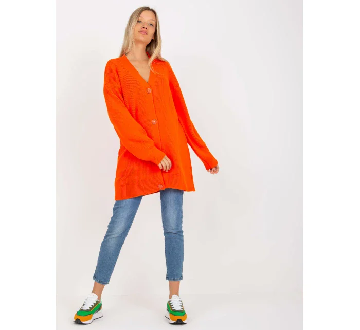 Dámský svetr LC SW 0267 oranžový