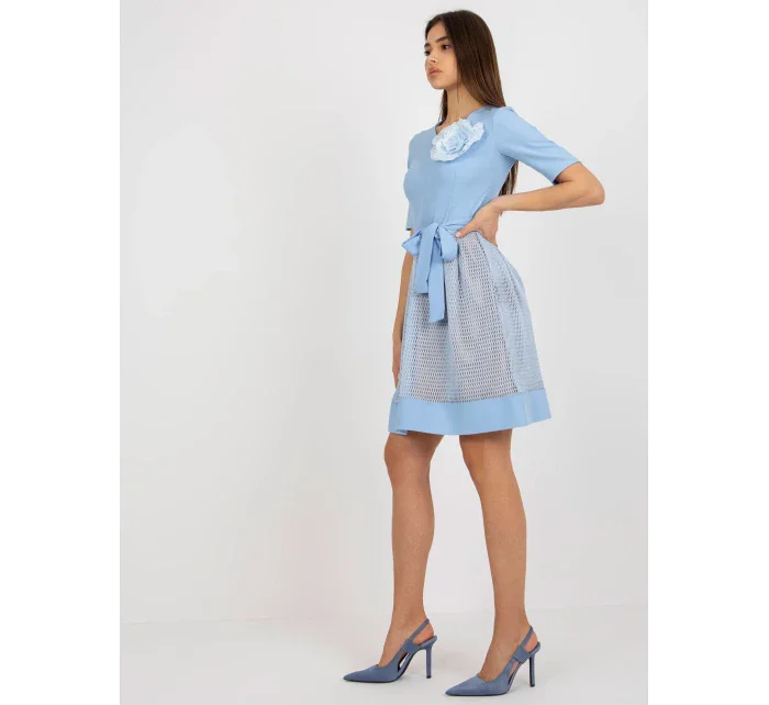 LK SK 506551 šaty.76P světle modrá
