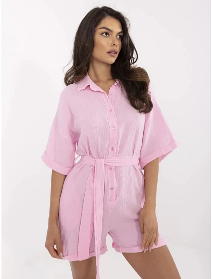 Kombinezon MI KO model 21116950 jasny różowy - FPrice Kombinezon MI KO model 21116950 jasny różowy - FPrice