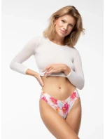 Kalhotky Peony Simple Brasil bílo-červené - Julimex