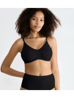 Dámská podprsenka GO Daily Cotton Soft bra - BLACK - černá 0004 - SLOGGI