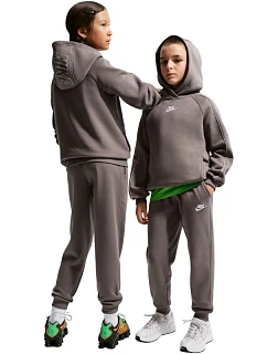 Dětská mikina Nike Sportswear Club Fleece, šedá, HQ9318, 289