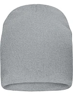 MB Pletená čepice z bio bavlny 03. light grey melange model 22446565 - Daiber MB Pletená čepice z bio bavlny 03. light grey melange model 22446565 - Daiber