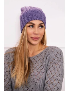 Čepice Paris fleece růžová model 18750759 - K-Fashion