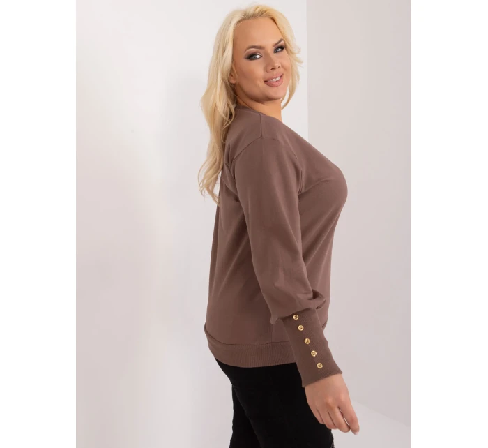 Bluzka RV BZ model 19755312 brązowy - FPrice