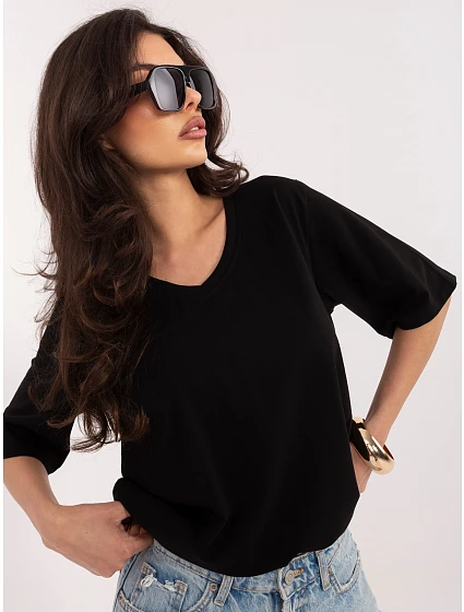 Tričko RV BZ A1268.18 černé Tričko RV BZ A1268.18 černé