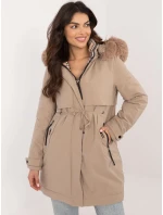 SK KR HH model 20590102 bunda béžová - FPrice