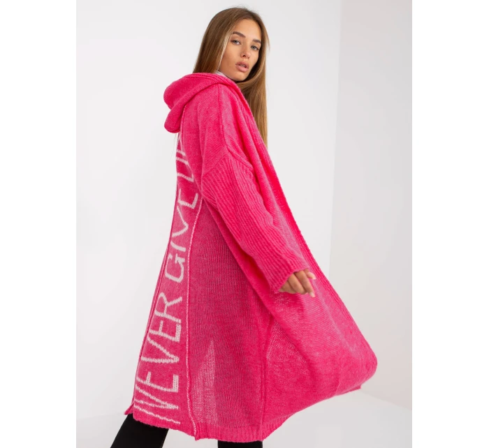 Kardigan TW SW BI model 21736715 fluo różowy - FPrice