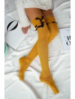 AŽUROVÉ PLETENÉ PONOŽKY SE STUHOU 0835.001 AŽUROVÉ PLETENÉ PONOŽKY SE STUHOU 0835.001