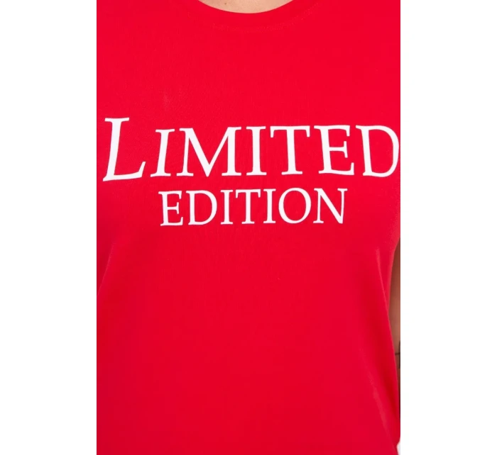 Limitovaná edice červené halenky Limitovaná edice červené halenky