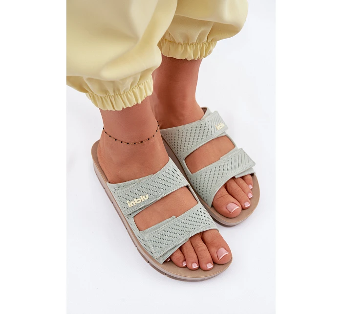 Dámské pantofle  Zelené model 22094865 - Inblu