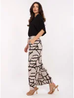 Kalhoty D73771M62237G beige Kalhoty D73771M62237G beige