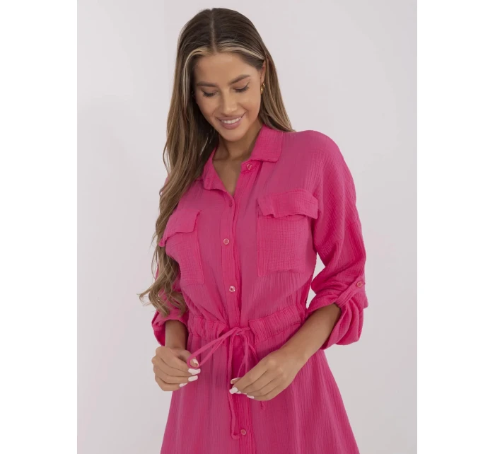 Sukienka MI SK model 21078396 fuksjowy - FPrice