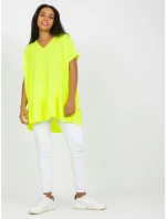 Tunika RV TU model 21141990 fluo żółty - FPrice