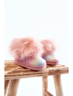 Dětské Kotníkové Boty Sněhule S Kožešinou Vícebarevný Ariana