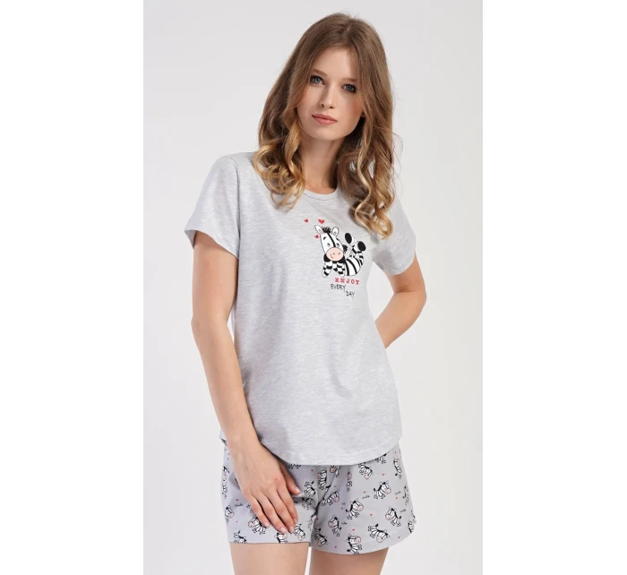 Dámské pyžamo šortky Zebra