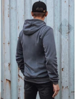 Pánská tmavě šedá mikina FashionStreet BX5797