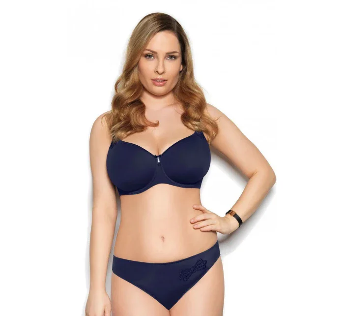 Dámská podprsenka model 20189262 Virginia dark blue - CORIN Dámská podprsenka model 20189262 Virginia dark blue - CORIN
