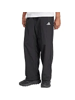 Pánské kalhoty adidas Essential Small Logo Woven Open Hem, černé, JM1778