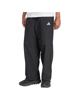 Pánské kalhoty adidas Essential Small Logo Woven Open Hem, černé, JM1778