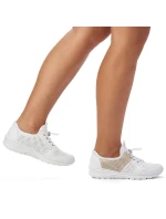 Pohodlná polobotka W model 22033528 bílá - Rieker