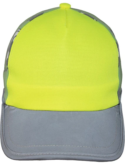 Korntex CAPACT Dětská 5 panelová kšiltovka "Action" 76.PACT hi vis yellow/football Korntex CAPACT Dětská 5 panelová kšiltovka "Action" 76.PACT hi vis yellow/football
