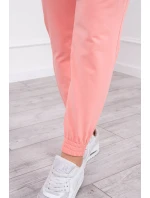 Souprava s halenkou meruňková