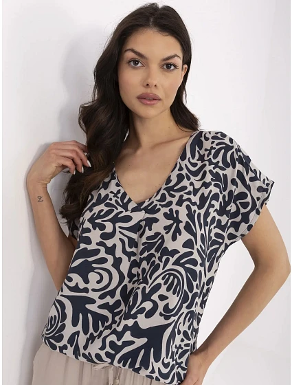 Bluzka model 21057931 granatowy - FPrice