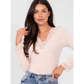 Bluzka IT BZ model 21895769 beżowy - FPrice