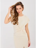 Šaty IT SK 20817.70 béžové