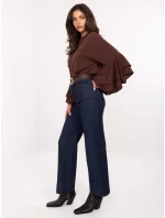 Spodnie IT SP model 21471676 granatowy - FPrice Spodnie IT SP model 21471676 granatowy - FPrice