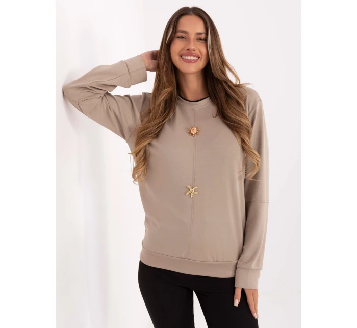 Bluza RV BL model 21717622 beżowy - FPrice Bluza RV BL model 21717622 beżowy - FPrice