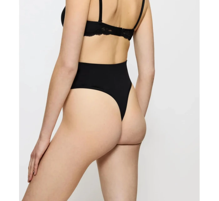 Dámská tanga Triumph Soft Sculpt Bandeau String - BLACK - černé 0004 - TRIUMPH