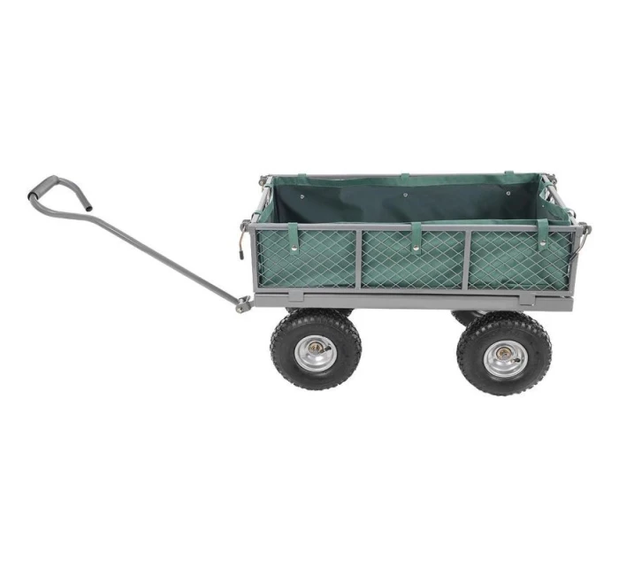 ZAHRADNÍ VOZÍK S PŘÍVĚSEM NA KOLEČKÁCH 270 KG