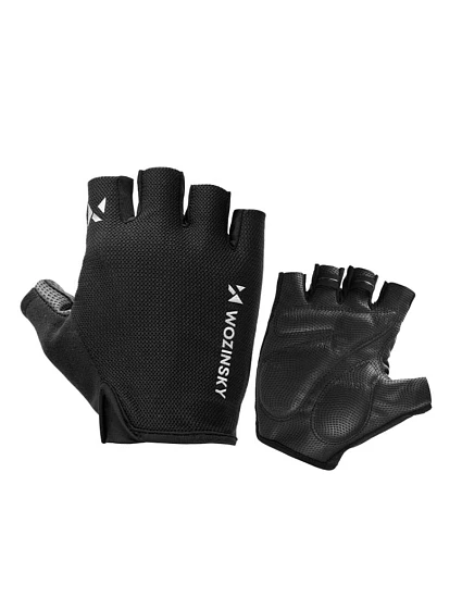 Cyklistické rukavice  velikost L černé model 22083600 - Wozinsky