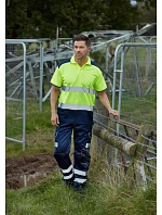 220 HiVis Piqué Polo hi vis model 22501613 - Yoko