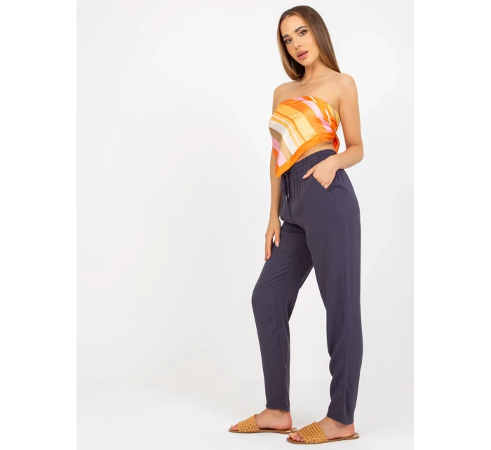 Kalhoty D73761M61869N graphite