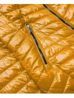 Lesklá dámská bunda v hořčicové barvě model 15414631 - ATURE