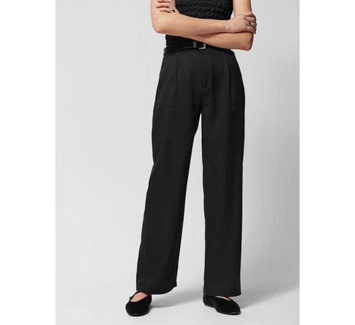 Dámské kalhoty z lyocelové tkaniny Outhorn OTHWSS24TTROF725-20S dámské Dámské kalhoty z lyocelové tkaniny Outhorn OTHWSS24TTROF725-20S dámské