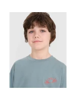 Chlapecké tričko oversize s potiskem 4F 4FJWSS25TTSHM1914-46S Chlapecké tričko oversize s potiskem 4F 4FJWSS25TTSHM1914-46S