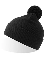 WindS Pletená čepice s bambulí black model 22450553 - Atlantis Headwear