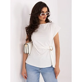 Bluzka IR BZ model 22097847 ecru - FPrice Bluzka IR BZ model 22097847 ecru - FPrice