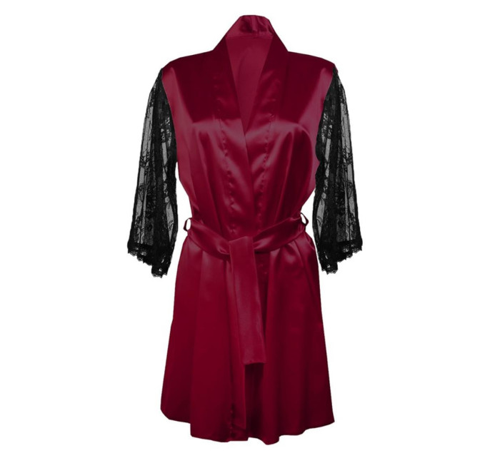 Housecoat model 18227707 Crimson - DKaren