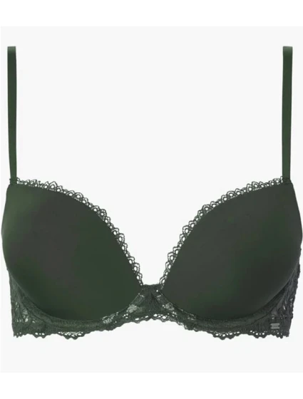 Dámská podprsenka QF6394E 0SR khaki Calvin Klein