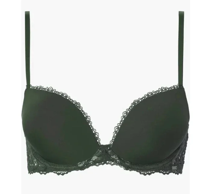 Dámská podprsenka QF6394E 0SR khaki Calvin Klein