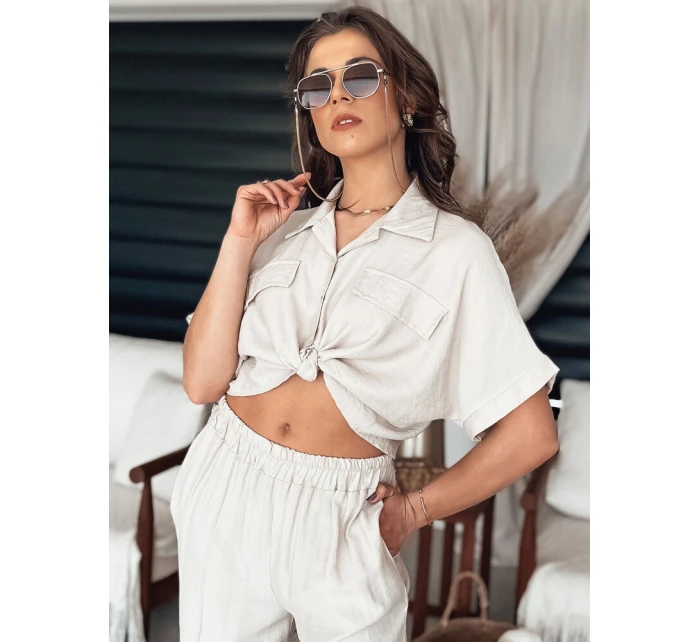 Dámská košile béžová Dstreet model 21977029 - FashionStreet