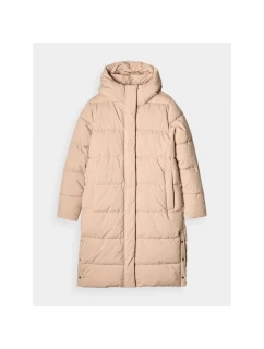 Dámský zimní péřový kabát parka 4F 4FWAW24TDJAF476-83S