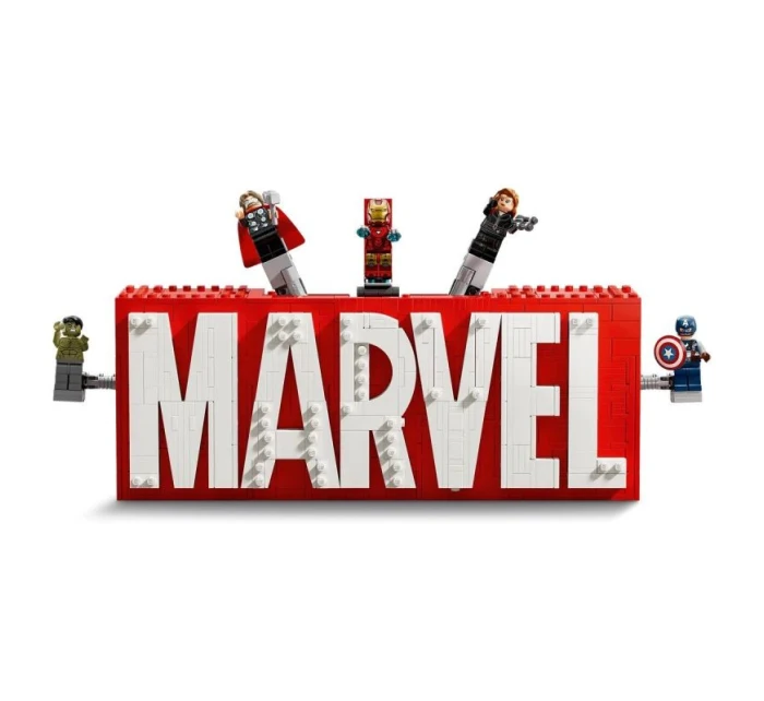 LEGO MARVEL SUPER HEROES 76313 MARVEL logo s minifigurkami