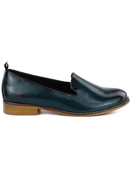 Dámské lakované boty navy blue model 22063601 - Potocki Dámské lakované boty navy blue model 22063601 - Potocki