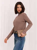Bluzka LK BZ model 22401027 ciemny bezowy - FPrice